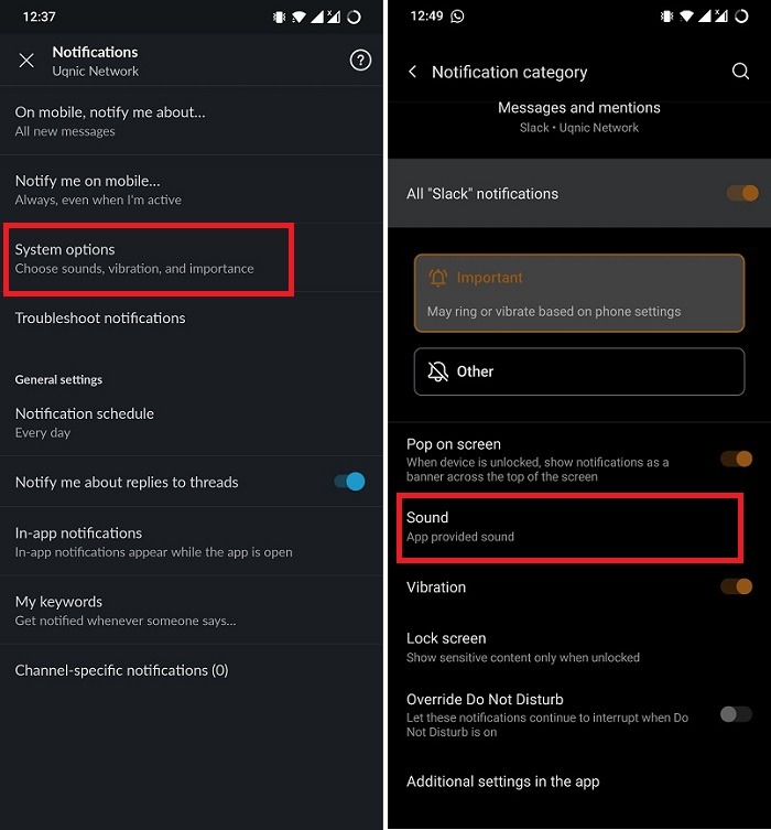 Slack Notifications Sound