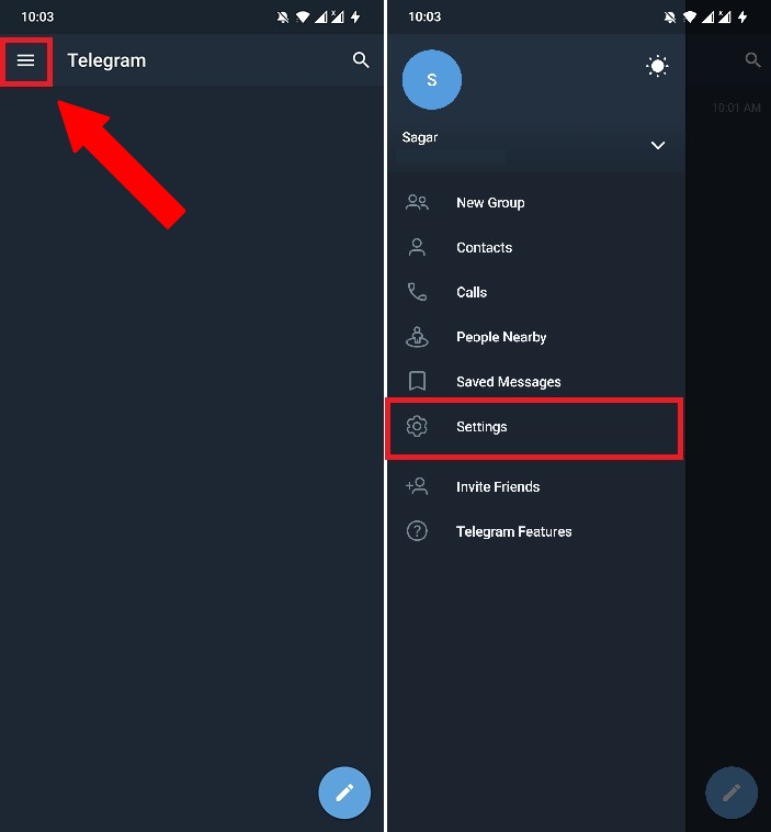 Telegram Backgrounds Settings