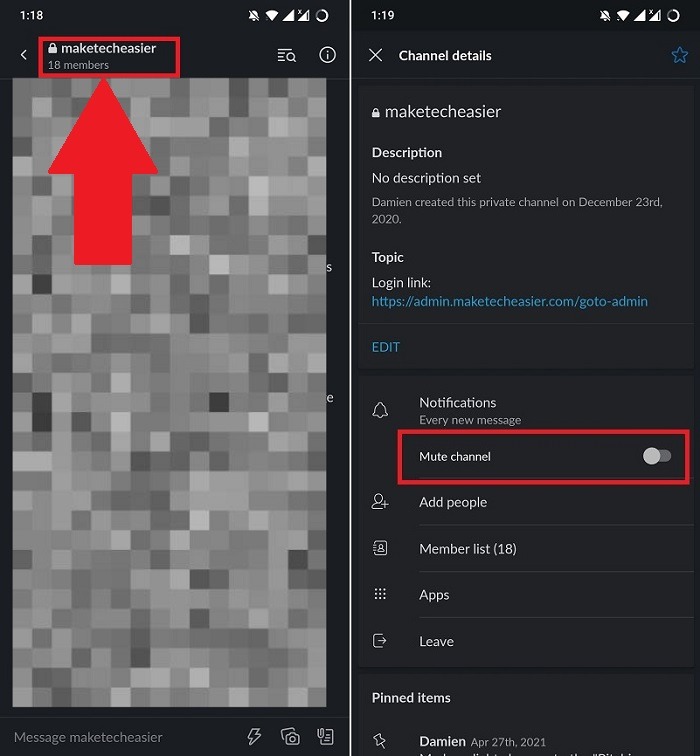 Unmute Thread Notifications Slack