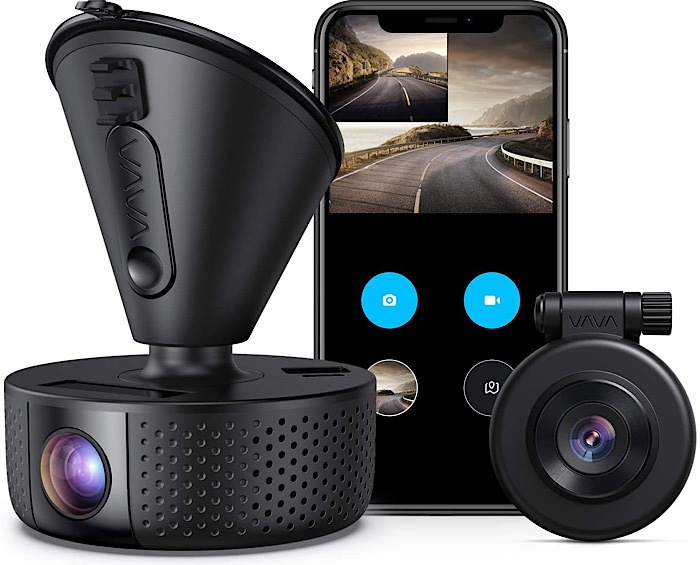 Vava Dual Dashcam Device App