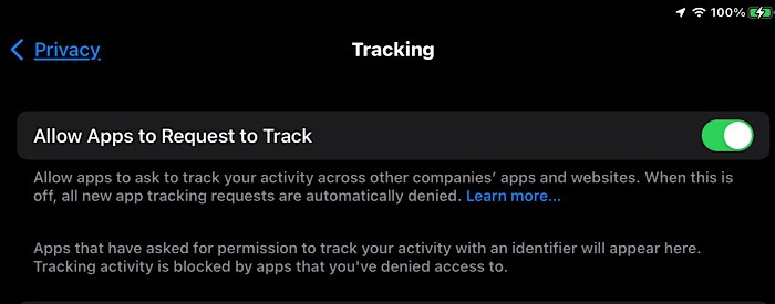 Advertisers Apple Privacy App Tracking Transparency