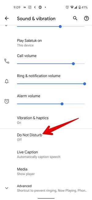 Android Notifications Dnd Mode