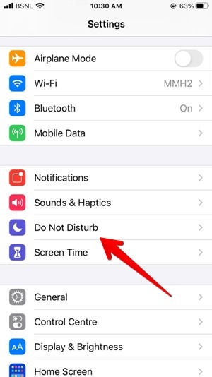 Do Not Disturb Turn Off Permanently Iphone