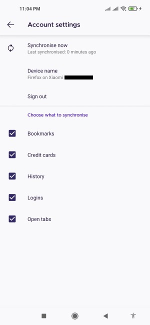 How To Sync Firefox Select What To Sync