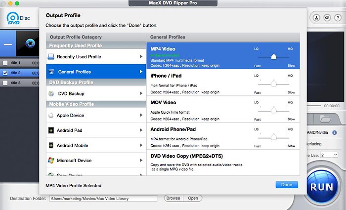 Macx Dvd Ripper Pro Screenshot