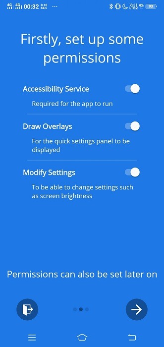 Manage Notifications Bottom Settings Permissions