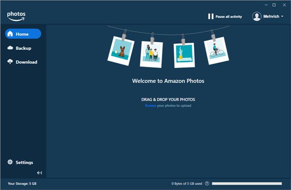 Move Google Photos To Amazon Photos Drag And Drop