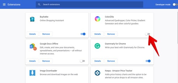 Pin Extension To Chrome Enable