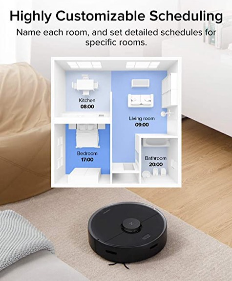 Roborock S4 Vacuum Scheduling