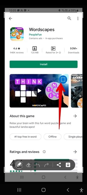 Samsung One Ui 3 Autocrop Screenshots