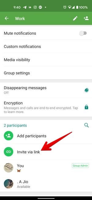 Whatsapp Group Invite Via Link