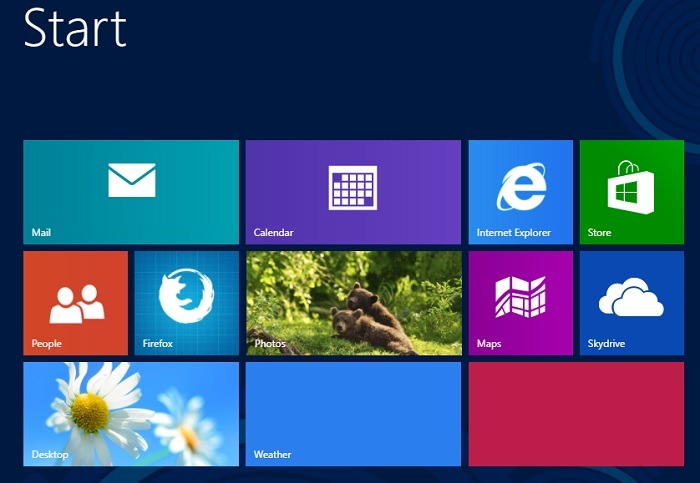 Windows 8 2023 Tablet Mode