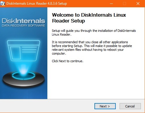 Windows Linux Ext4 Linux Reader Setup