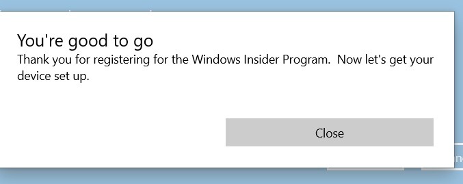 Windows11 Insider Program Device Setup