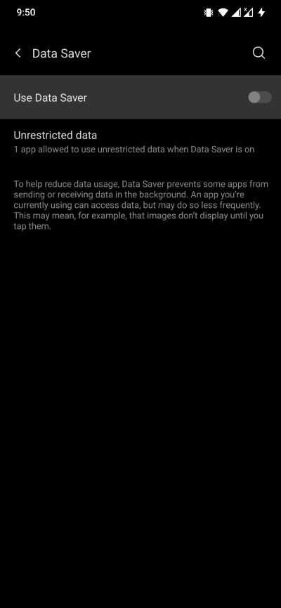 Android Data Saver