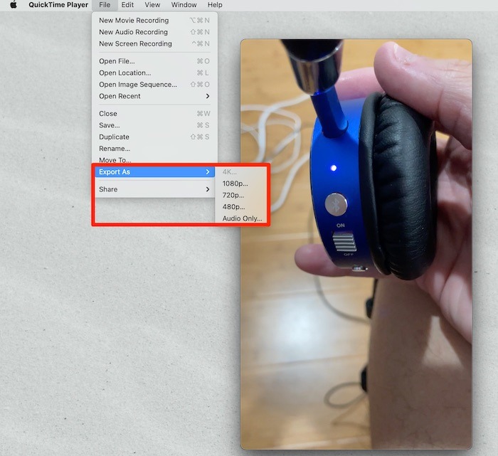 Compress Videos Iphone Quicktime Mac