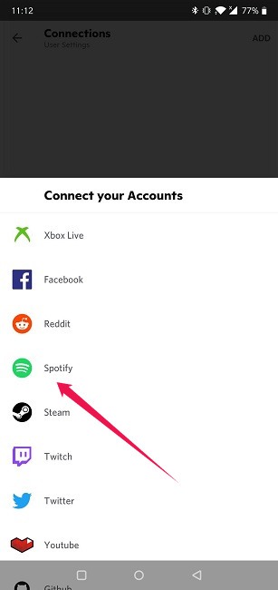 Connect Spotify To Discord Android Connect Your Accounts