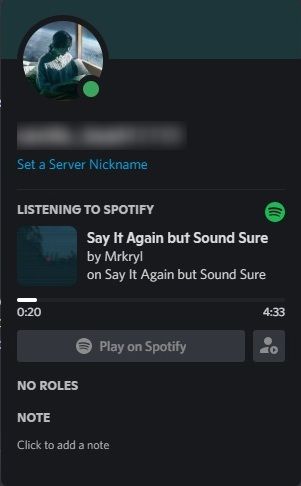 Connect Spotify To Discord Desktop View Music Activity