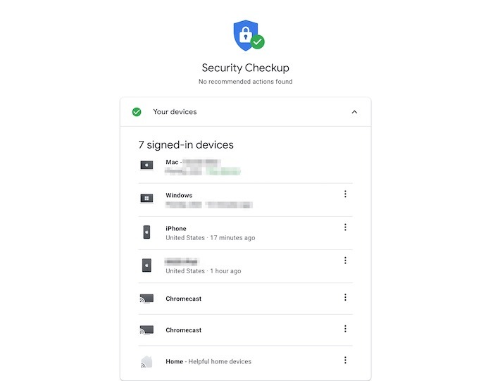 Gmail Account Security Tips Devices