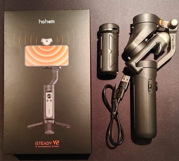 Hohem Isteady V2 Gimbal Review Box