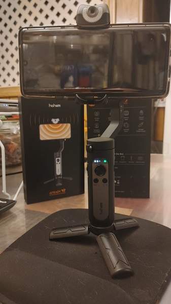Hohem Isteady V2 Gimbal Review Setup