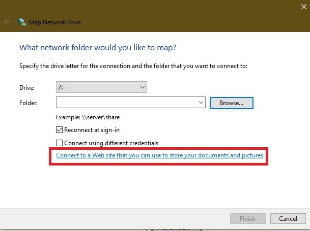 How To Map A Webdav Drive In Windows 10 Map Connect