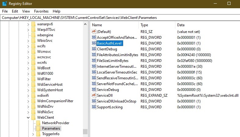 How To Map A Webdav Drive In Windows 10 Registry