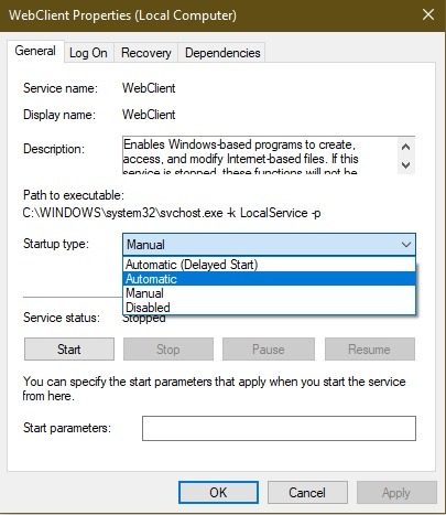 How To Map A Webdav Drive In Windows 10 Services Auto