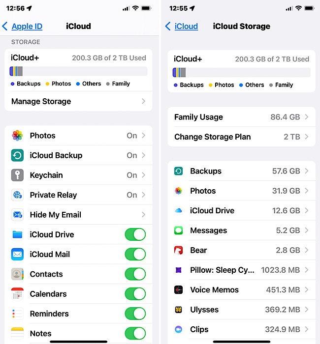 Iphone Storage Icloud