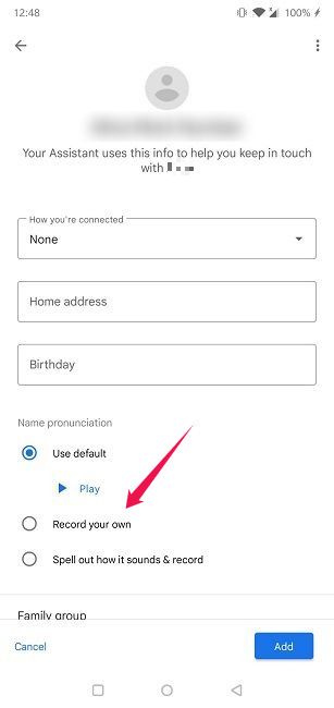 Improve Google Assistant Phonetic Names Record Pronunciation
