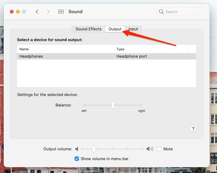 Mac Sound Settings Output