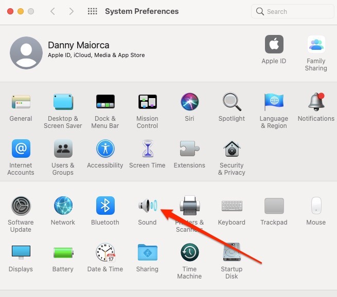 Mac System Preferences Sound
