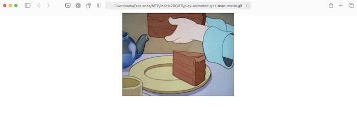 Play Animated Gifs Mac Safari