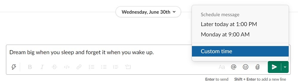 Schedule For Later Online