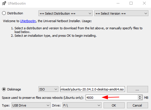 Unetbootin Persistence