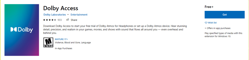 Dolby Atmos Get Da App