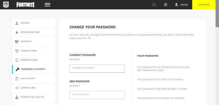 2fa In Fortnite 2fa Step 1