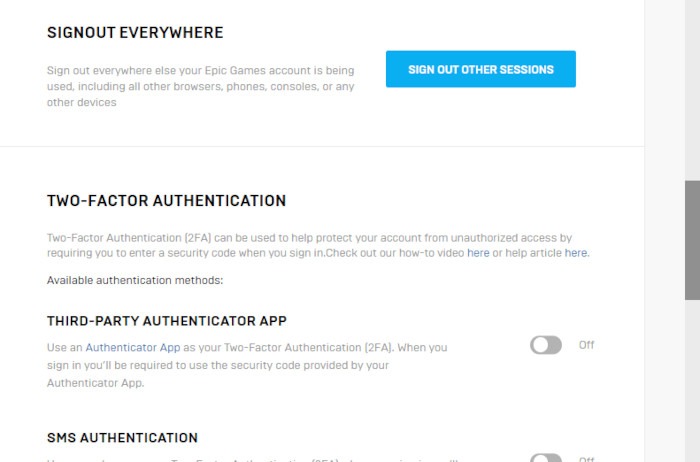 2fa In Fortnite 2fa Step 2