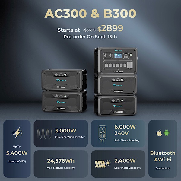 Bluetti Power Week Ac300