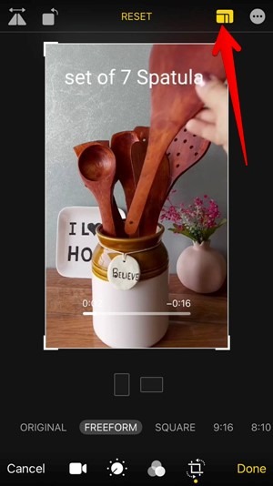 Crop Video Apple Photos Standard Size