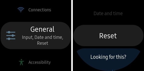 Galaxy Watch Reset From Watch