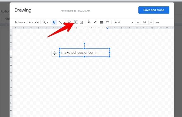 Google Docs Add Text Using Text Box