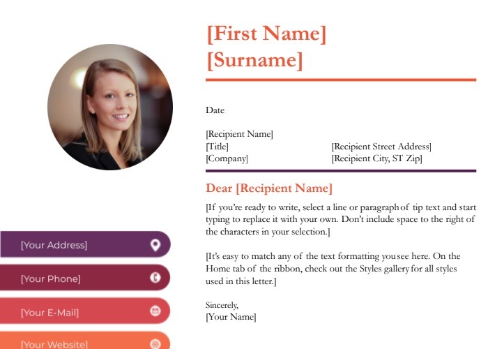 Google Docs Template Cover Letter Simple