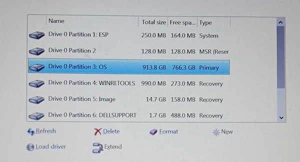 Media Creation Tool Drive 0