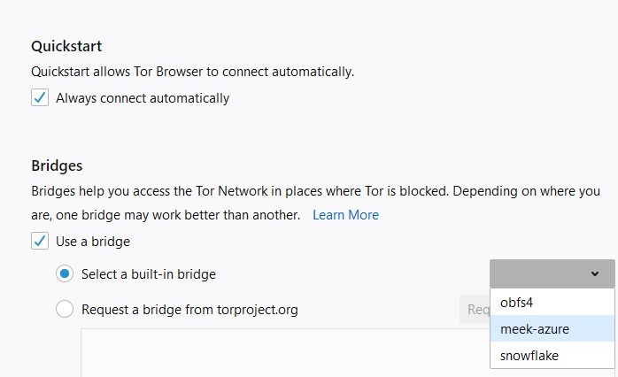 Tor Speeds Bridge Relays