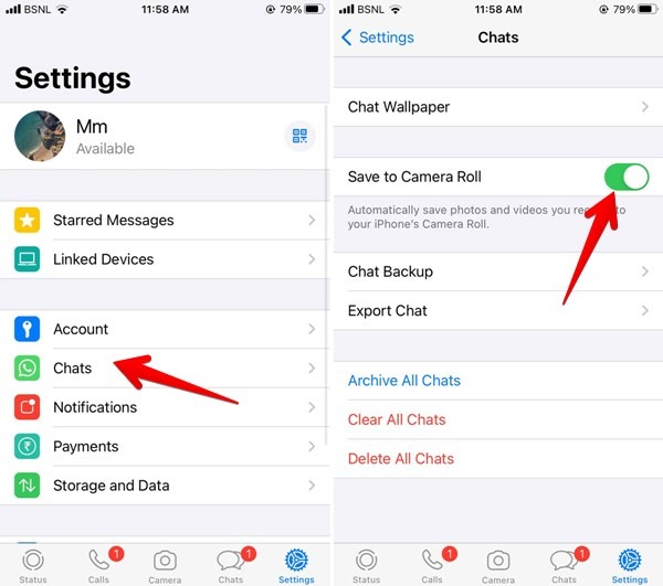 Whatsapp Media Save To Camera Roll Iphone