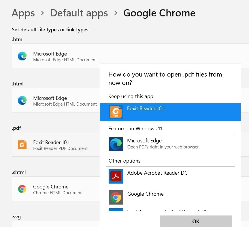 Win11 Default Browser Apps Other Options Pdf
