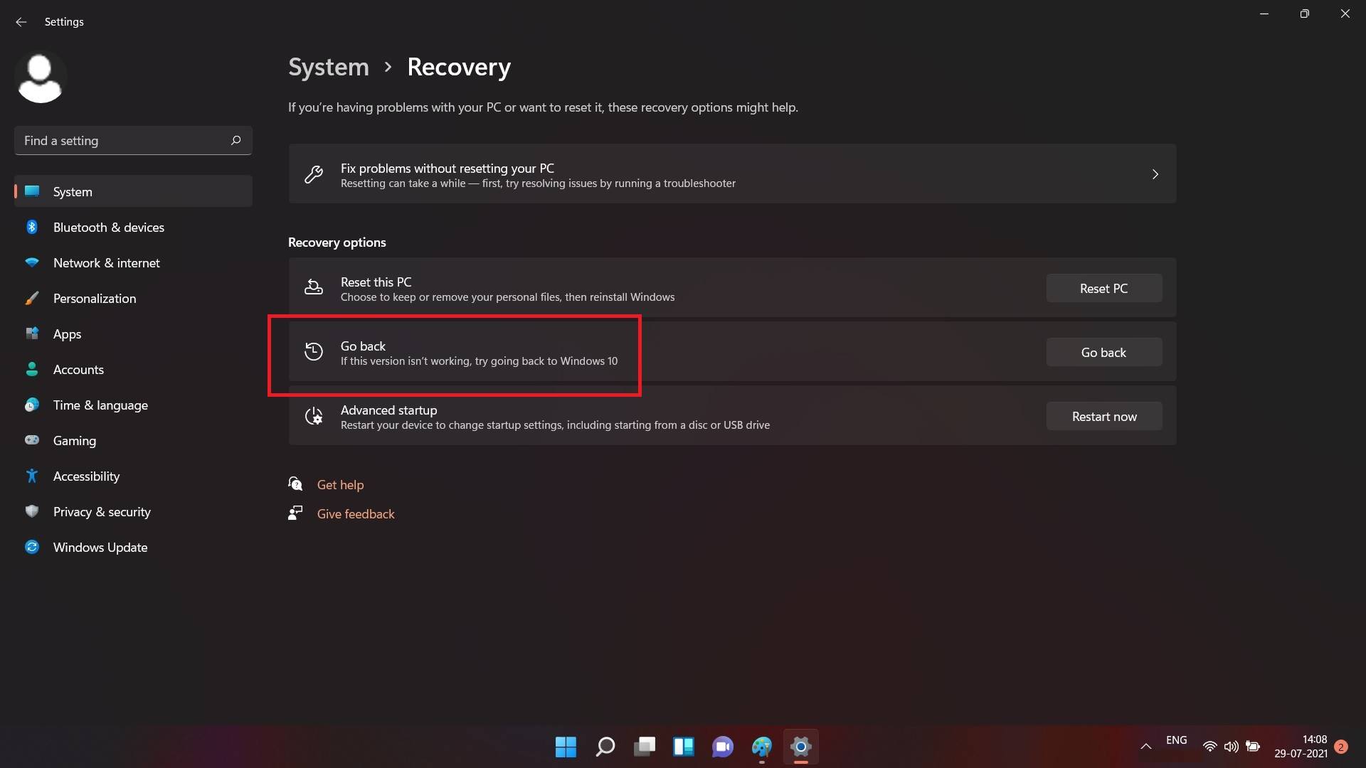 Win11 Default Browser Go Back Recovery