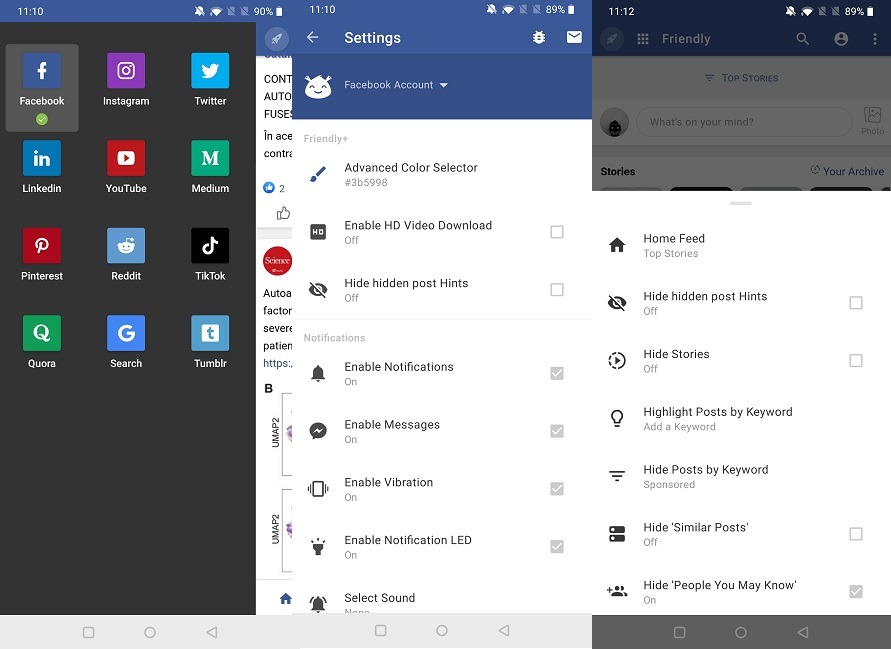 Best Facebook Apps Android Friendly