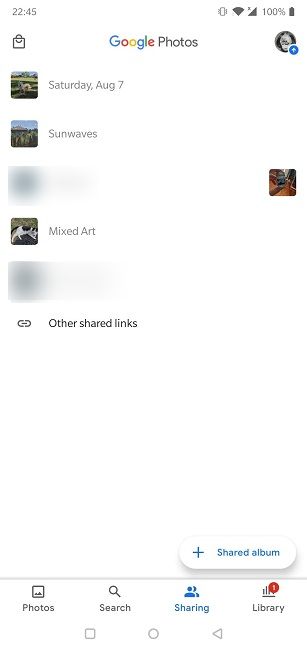 Disable Link Sharing Google Photos Android List Of Shared Images